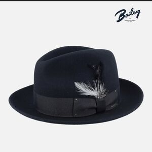 The Bailey Blixen Wool LiteFelt Fedora Hat Size XL